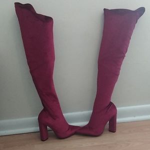 Qupid High Thigh Boots